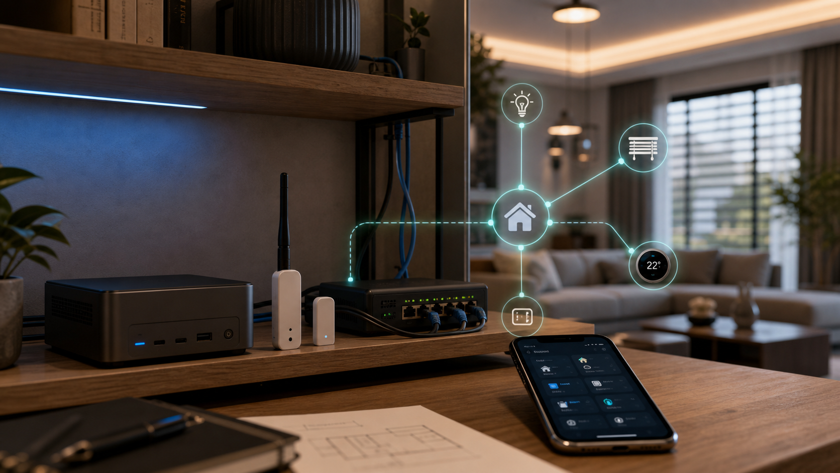 Home Assistant 本地控制为什么适合做智能家居的补充中枢 系统架构图