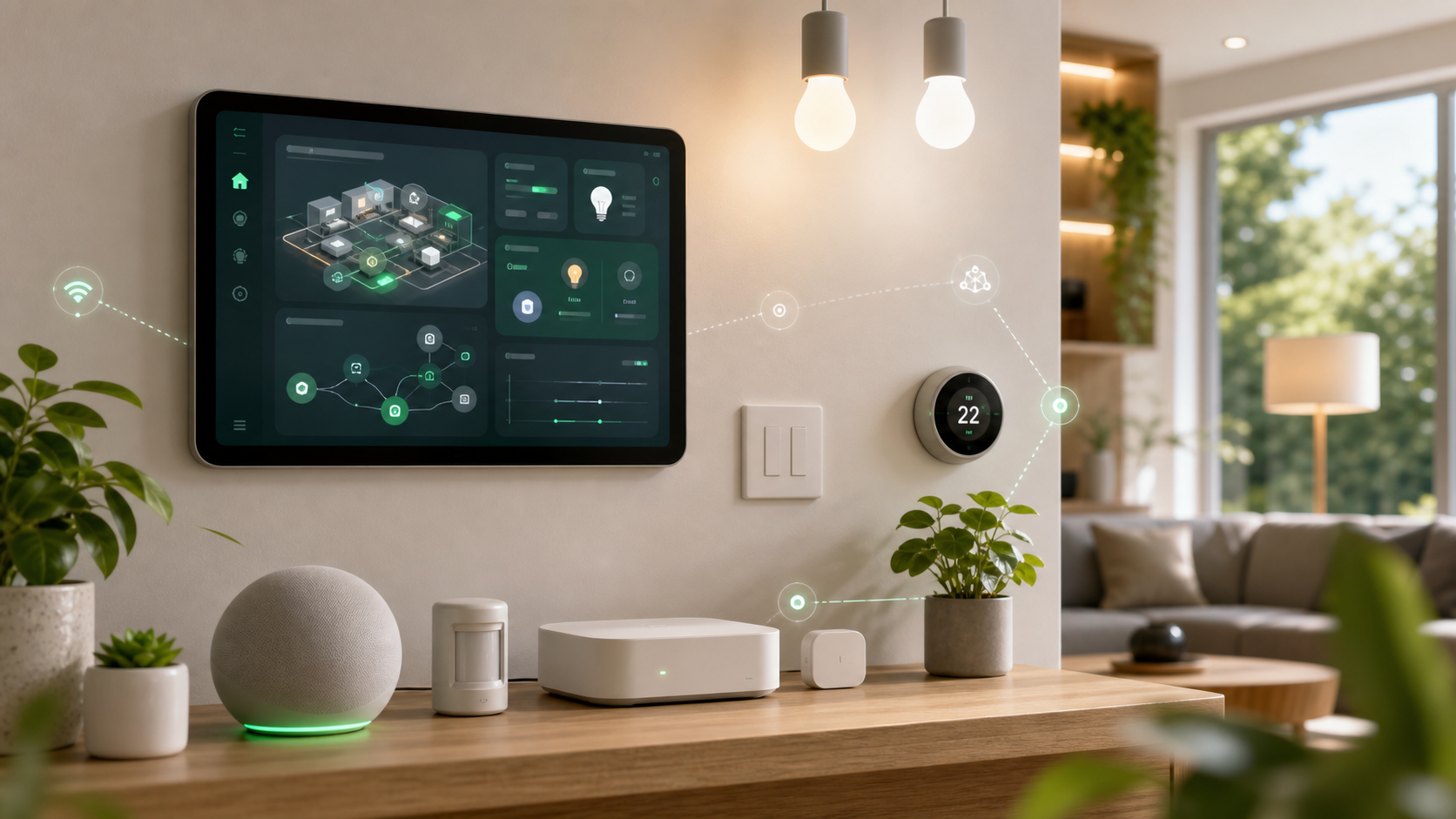 KNX 楼宇自动化如何支撑别墅、会所和商业空间长期运行 系统架构图