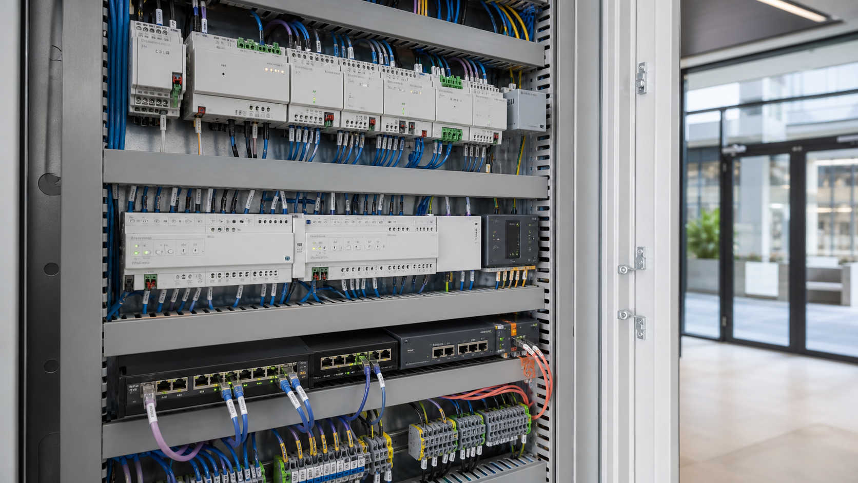 KNX IoT楼宇自动化工程现场