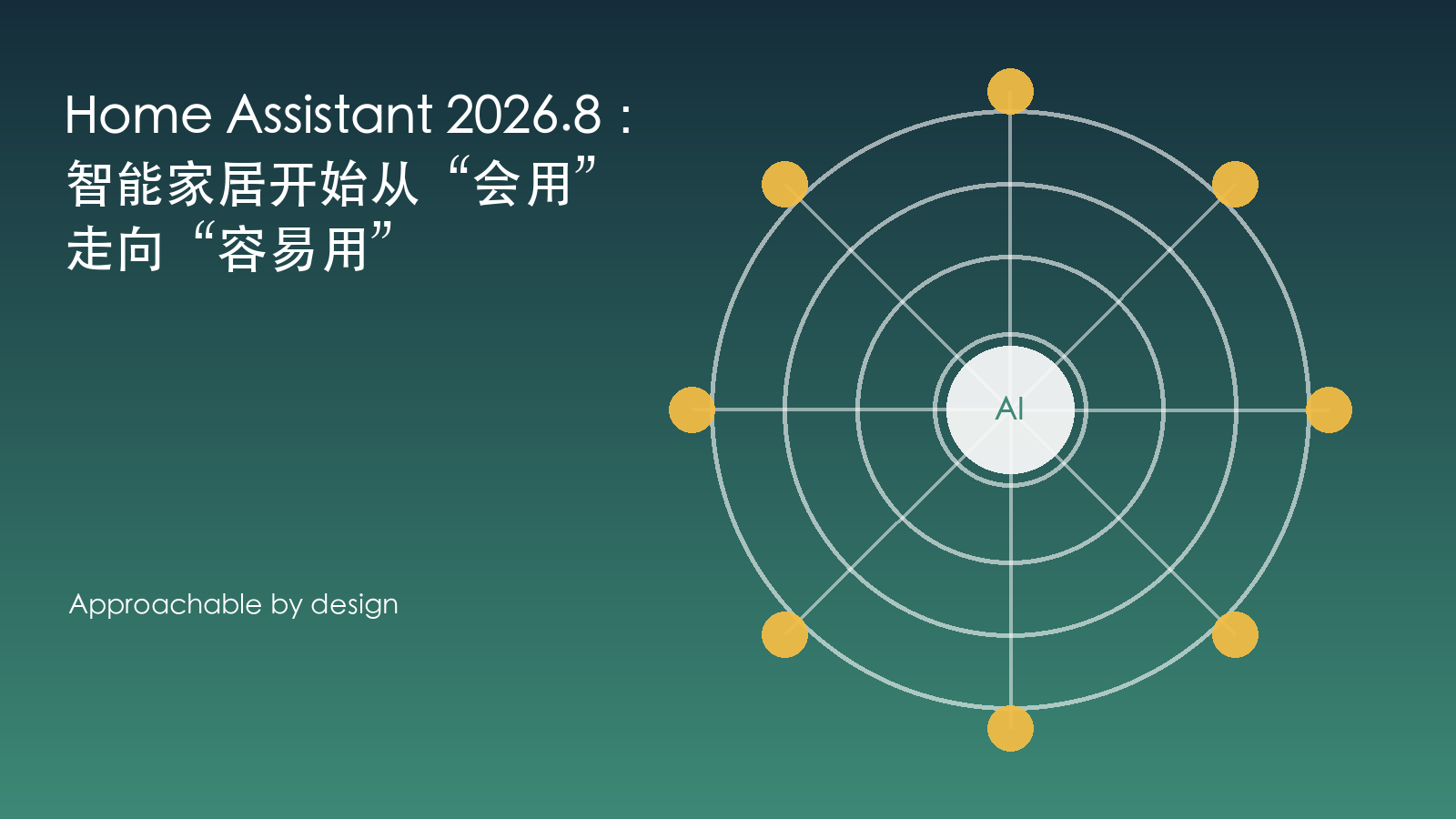 Home Assistant 2026.8:智能家居开始从“会用”走向“容易用” 信息图