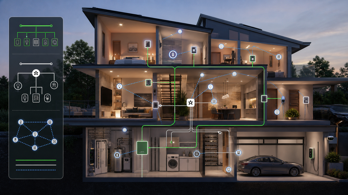 KNX、Matter、Thread 怎么一起用？大户型智能家居不能只靠一个协议
