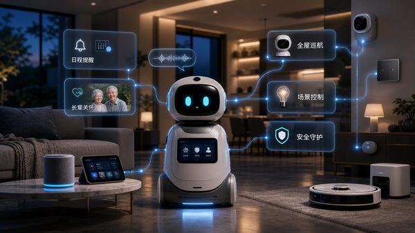 AI 家庭机器人再受关注：它不该只是会聊天，而要成为移动的智能家居入口