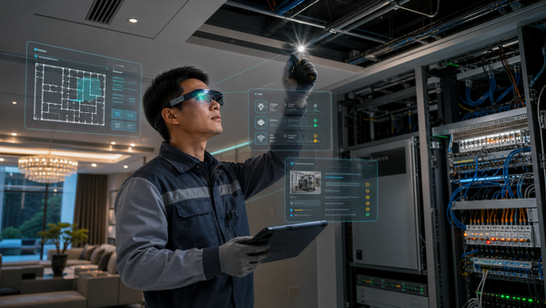AI 眼镜不只是家庭入口，也可能成为智能化项目的现场工具