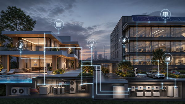 KNX 能源管理价值：别墅和楼宇项目开始看整体用能