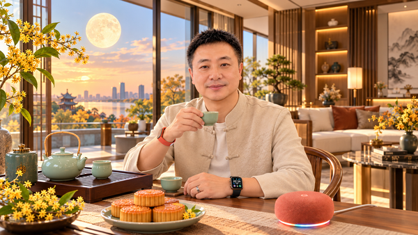 金秋沐光，智享华堂：在日月同辉的云端茶席，重逢东方生活美学